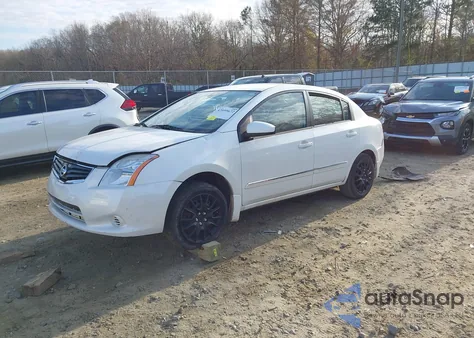 2010 Nissan Sentra 2.0S from USA, damaged, VIN 3N1AB6AP3AL617624
